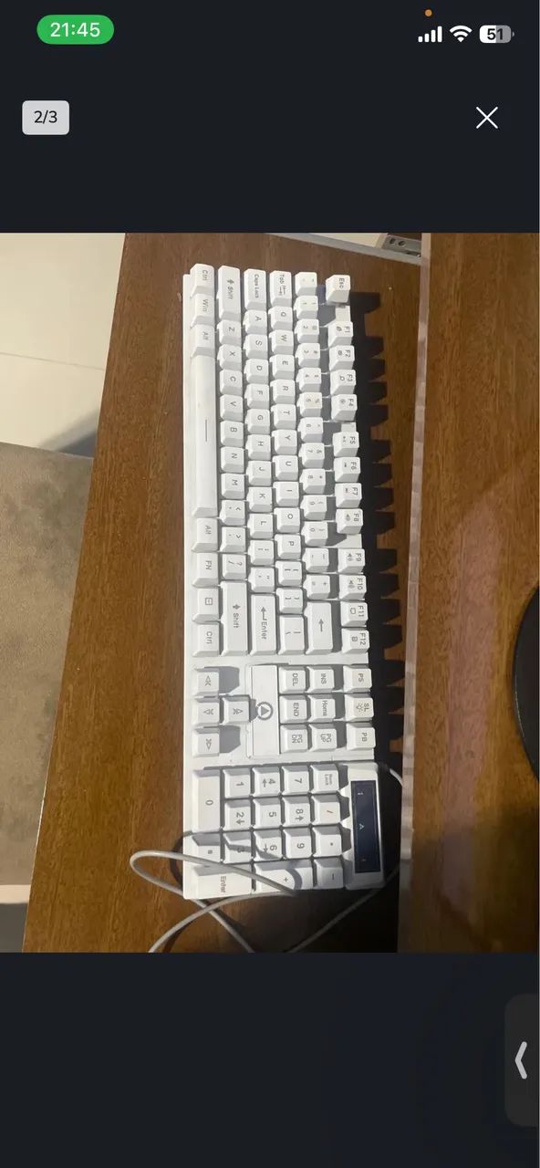 MONITOR PCTOP / mouse e teclado de led - Foto 2