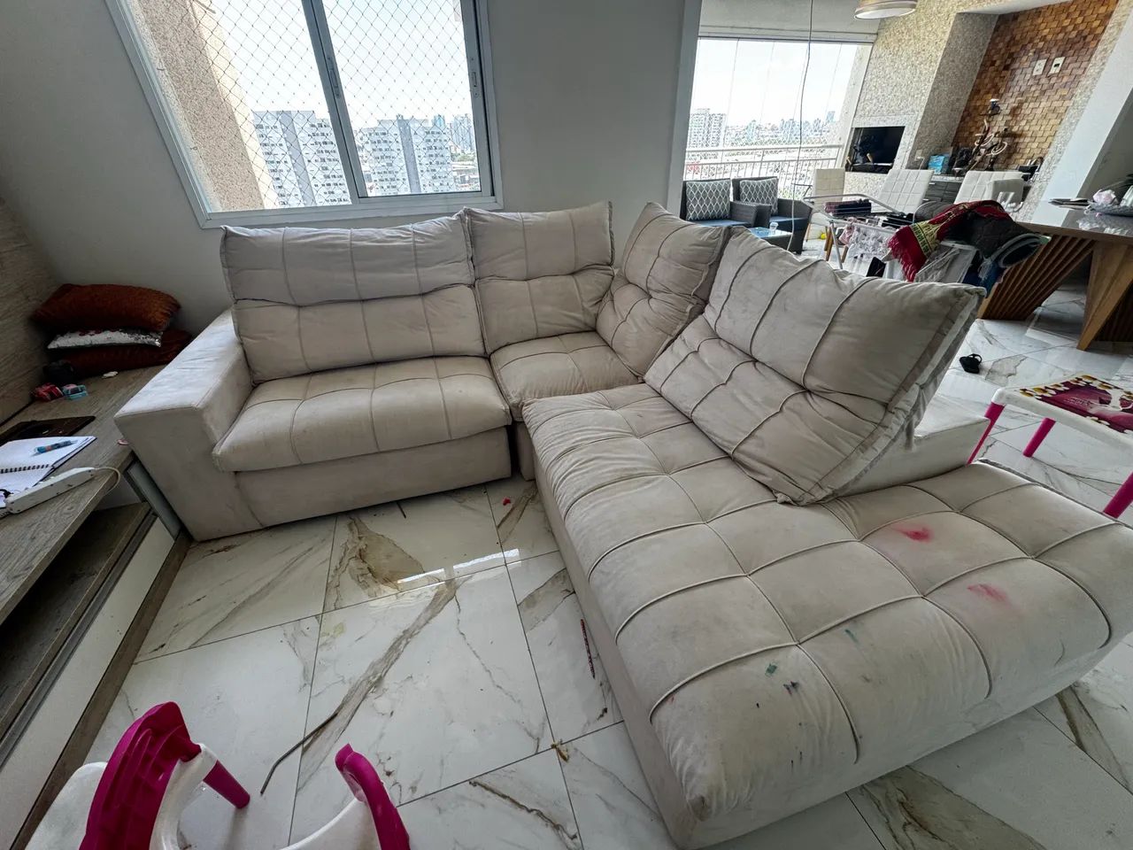 SOFÁ RETRÁTIL E RECLINÁVEL 