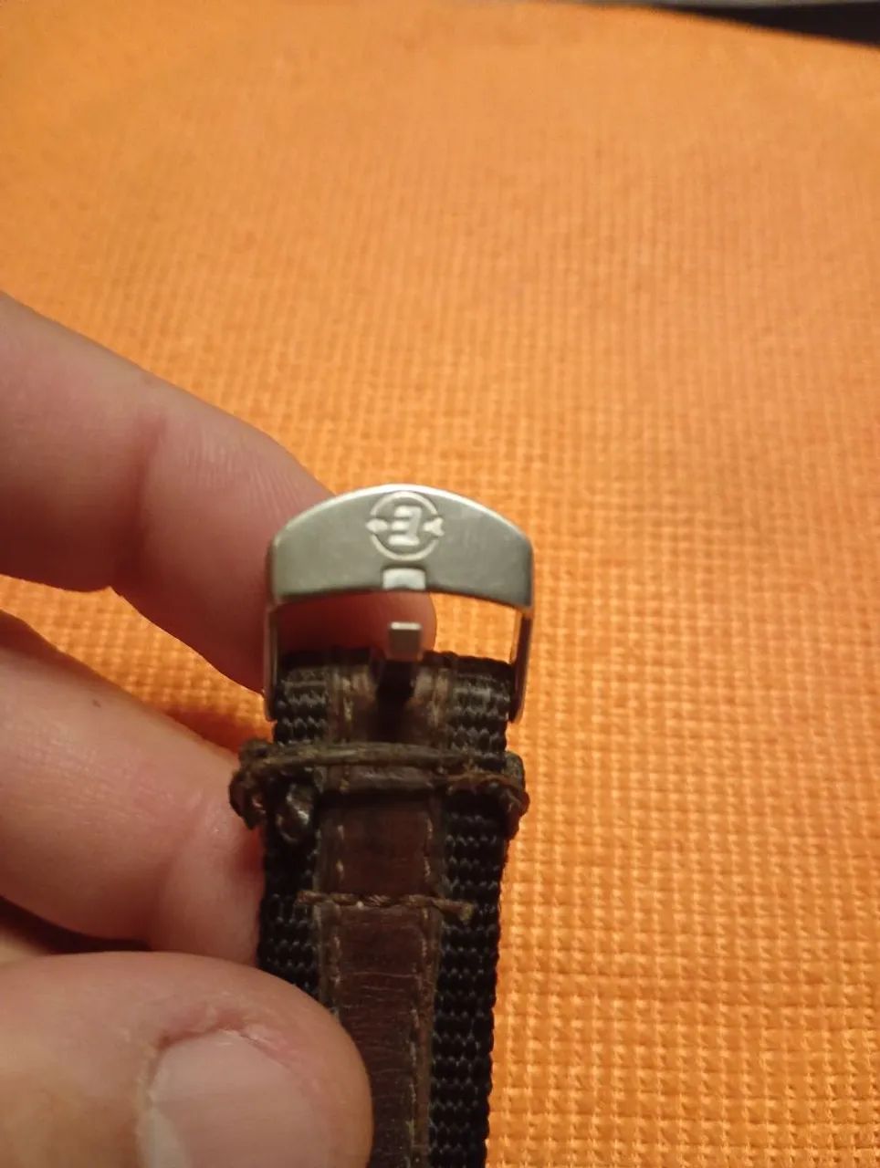 Relógio Timex Expedition pulseira em couro com tecido item de colecionador  - Foto 3