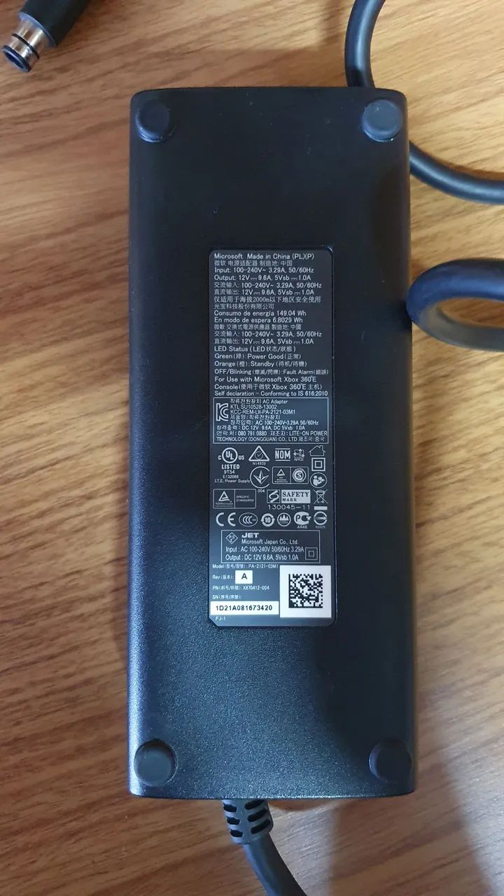 Xbox 360 Super Slim Fonte Bivolt - Foto 4