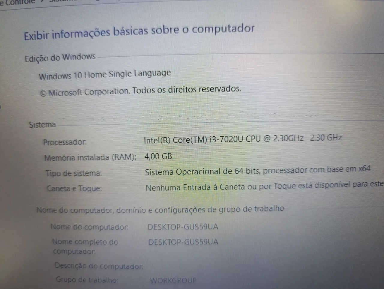 Notebook Samsung core i3 tela 15 pol funcionando tudo. Ddr4 SSD M2 rápido fonte original  - Foto 3