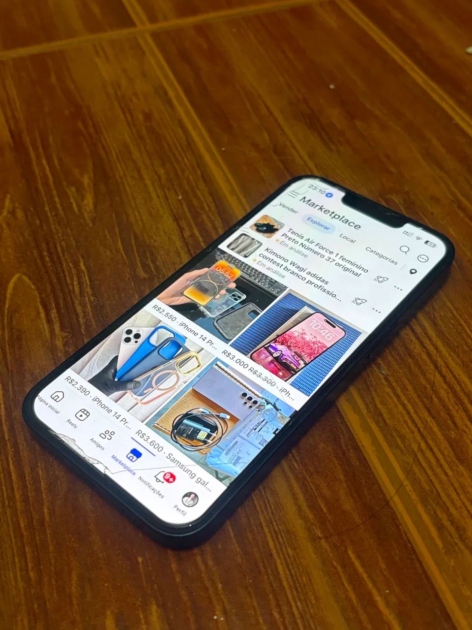 iPhone 13 128gb preto saúde 88%