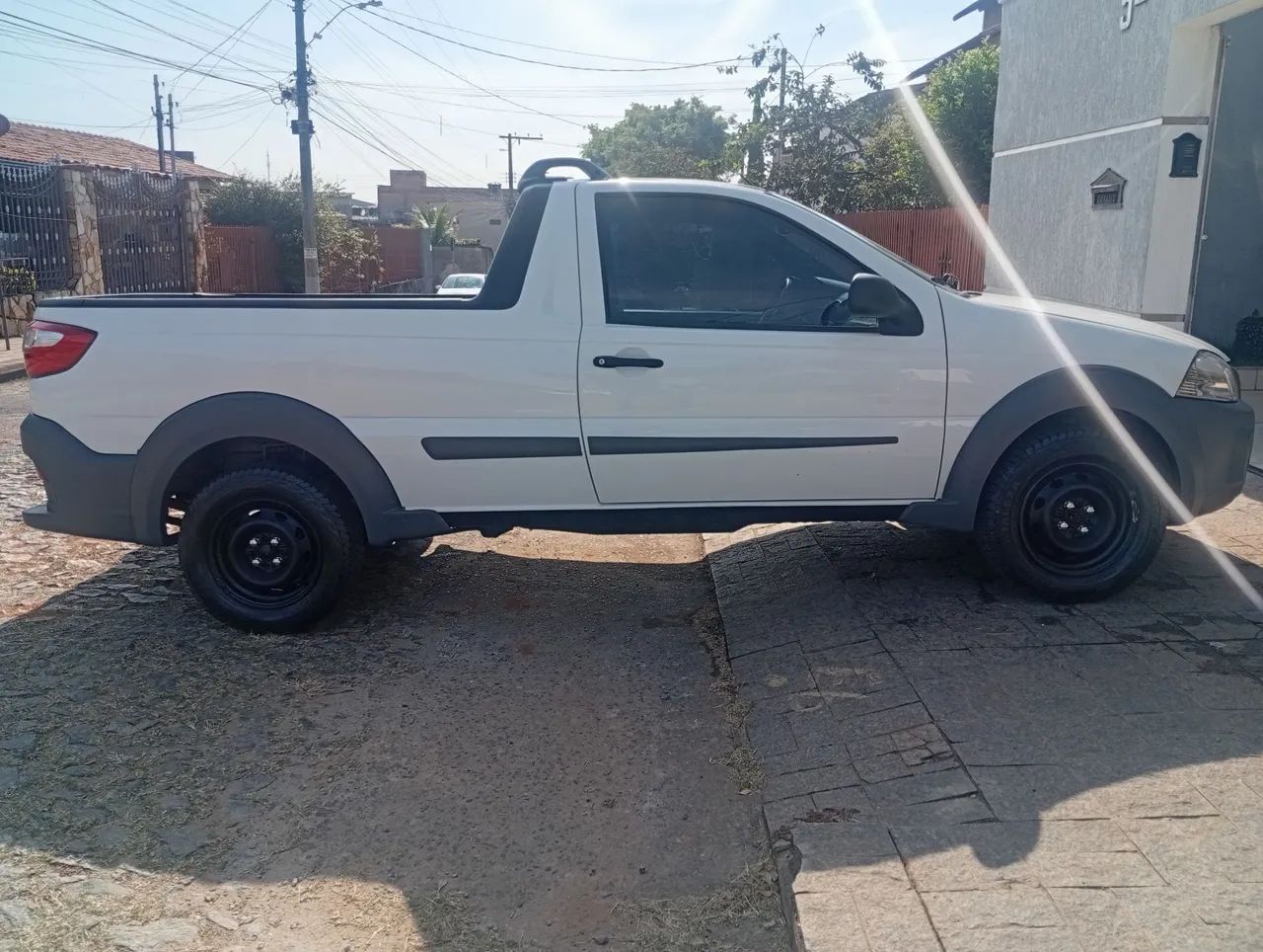Fiat Strada Working Hard 1.4 Fire Flex 8V CS 2020 - Foto 4