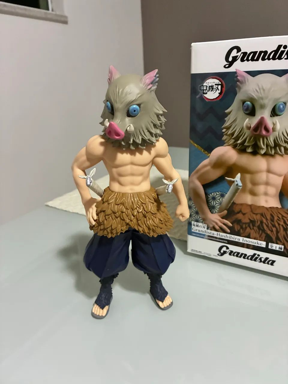 Figure Inosuke Demon Slayer Grandista  - Foto 3