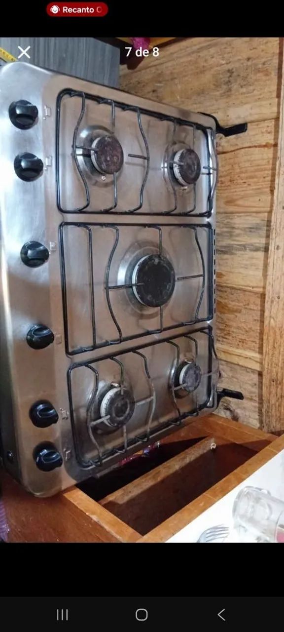 Fogão de 5bocas de inox da Marca Esmaltec.. - Foto 2