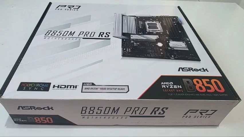 PLACA MÃE AM5 B850 ASROCK PRO NOVA - Foto 4
