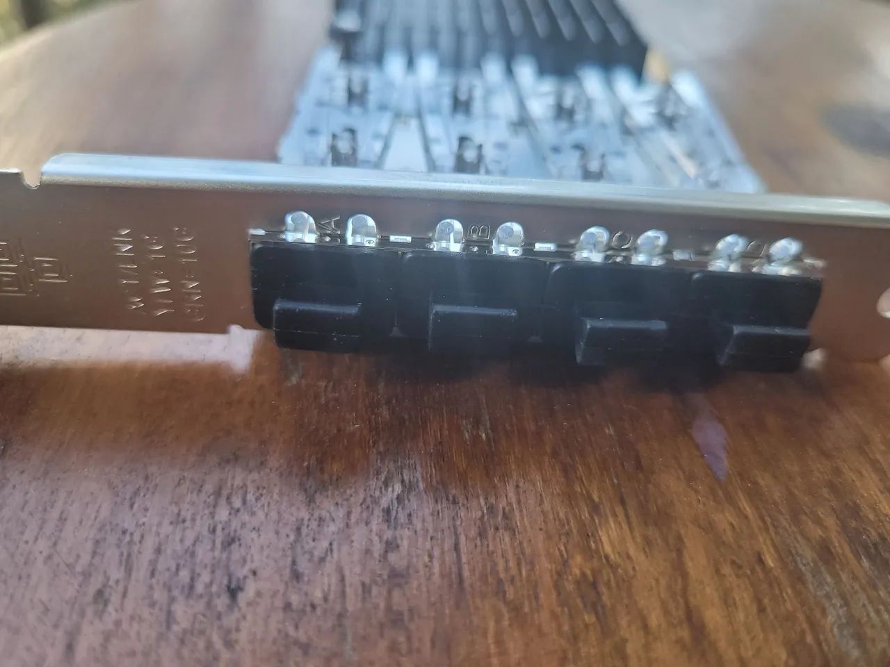 Placa de rede Intel X710-da4 Quad 10gb Sfp+ - Foto 2
