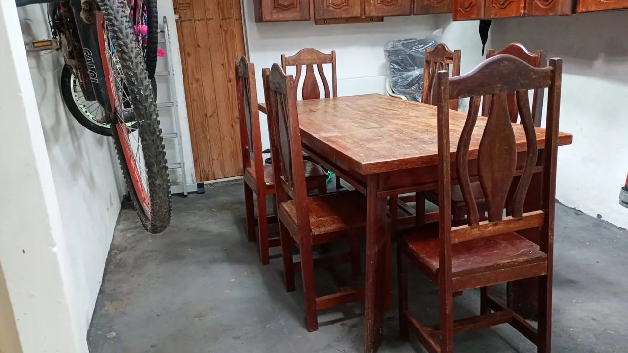 Mesa em madeira maciça  - Foto 3