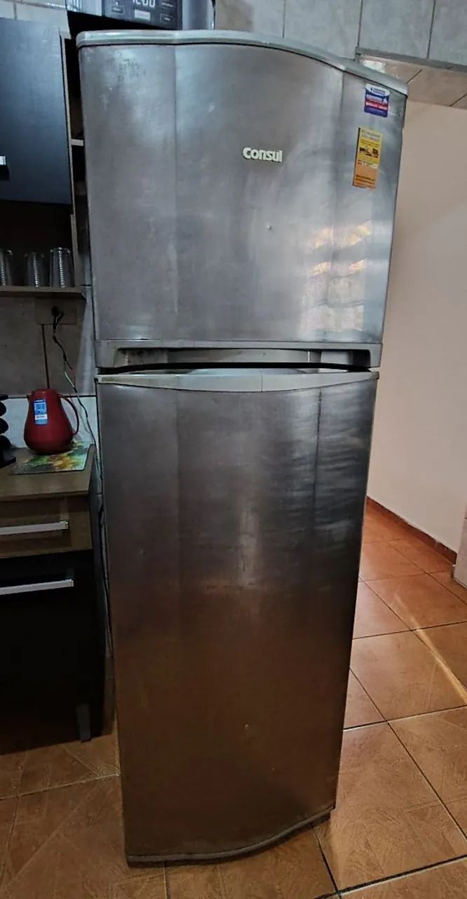 Geladeira Consul Inox