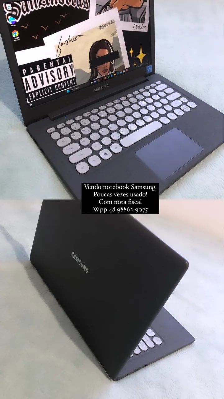 Vendo Notebook Samsung 