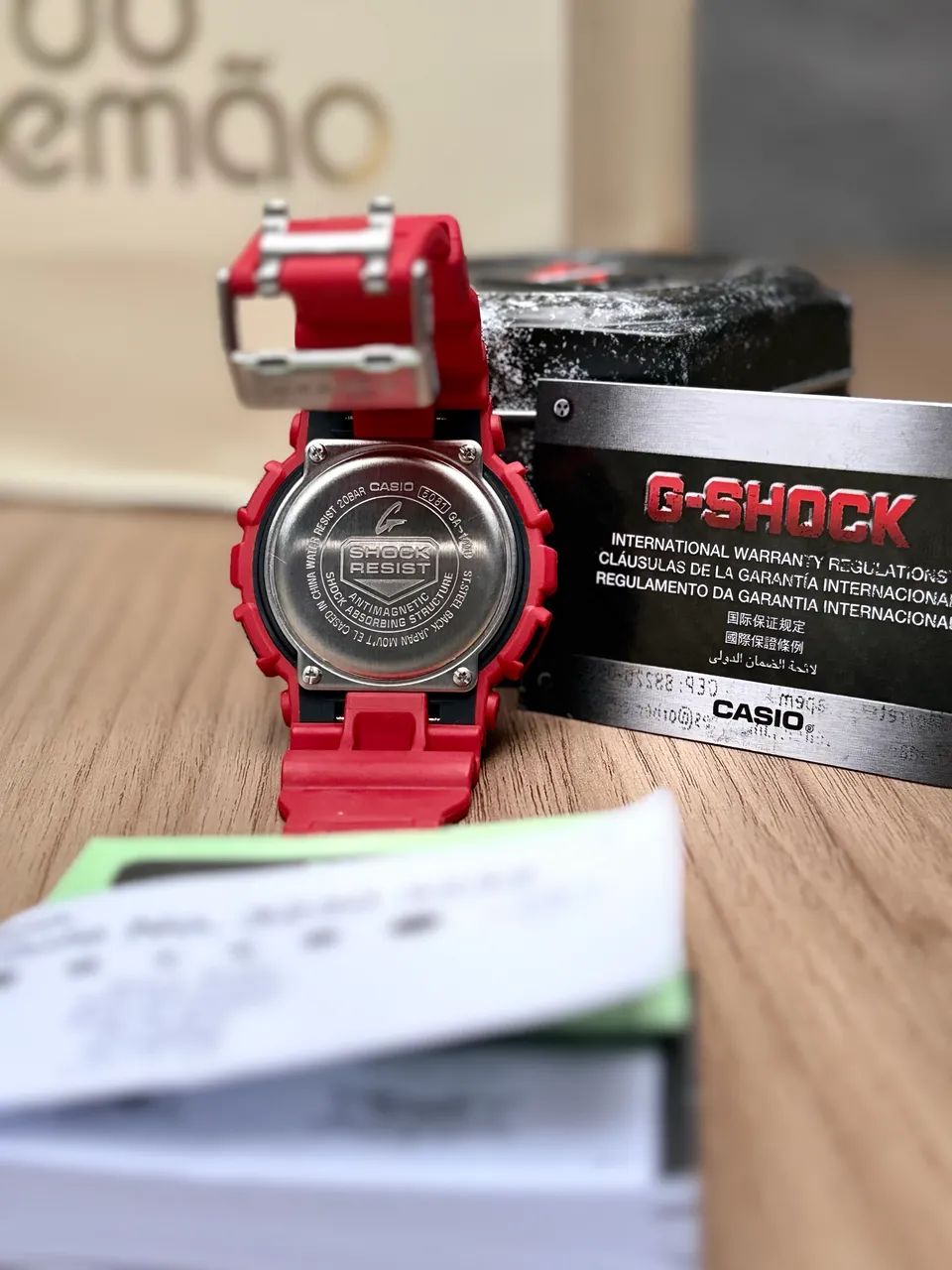 G shock vermelho original  - Foto 3