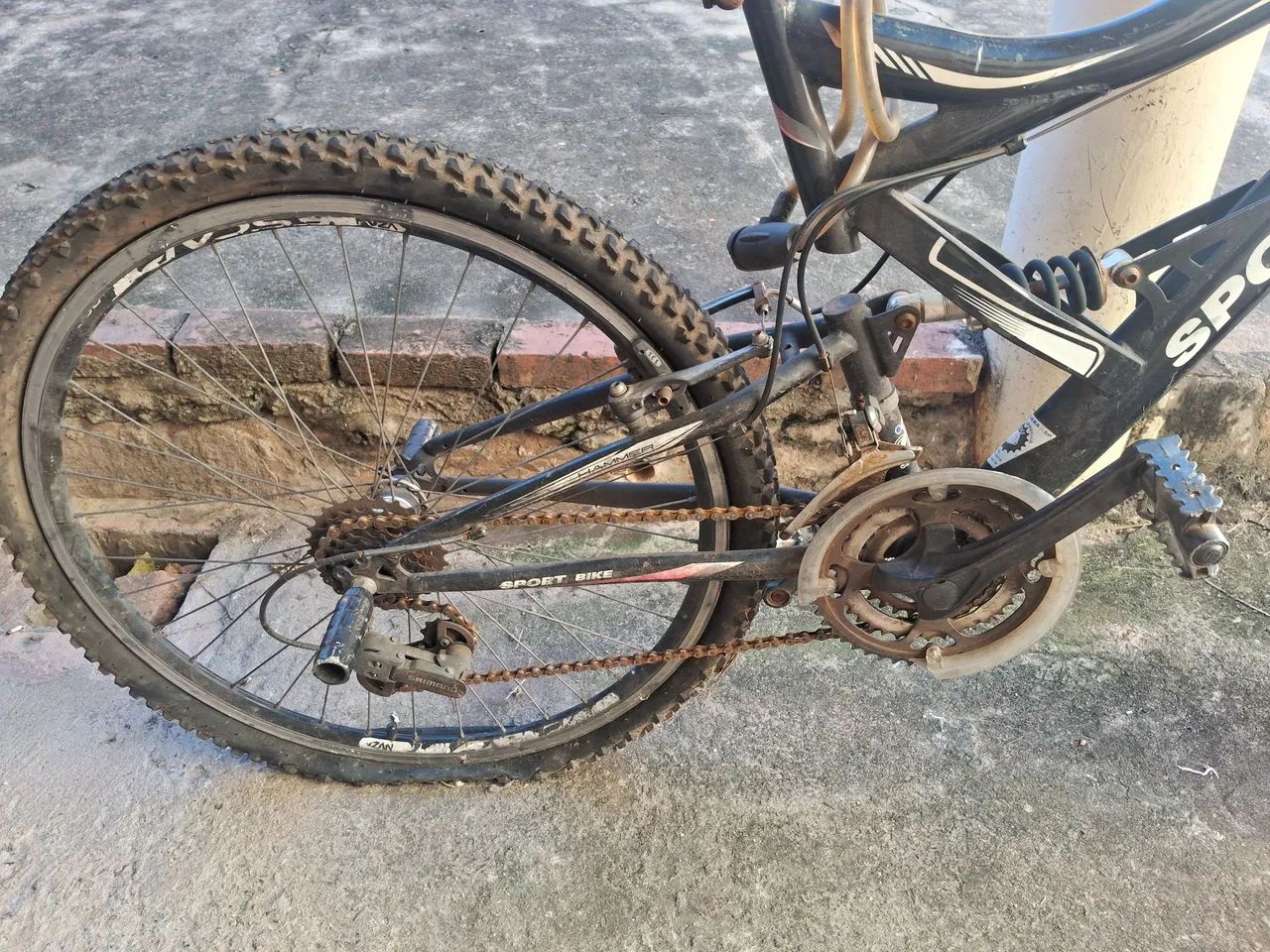 Vendo bicicleta aro 26 - Foto 4