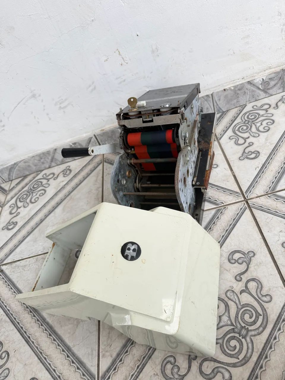 Máquina antiga decoração  - Foto 4