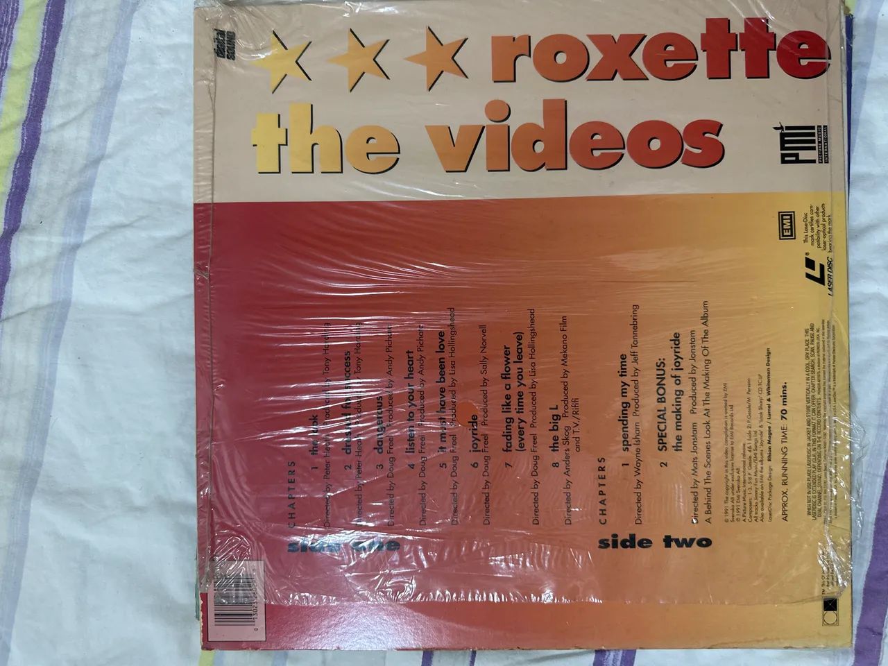 Laser disc Roxette the videos  - Foto 2