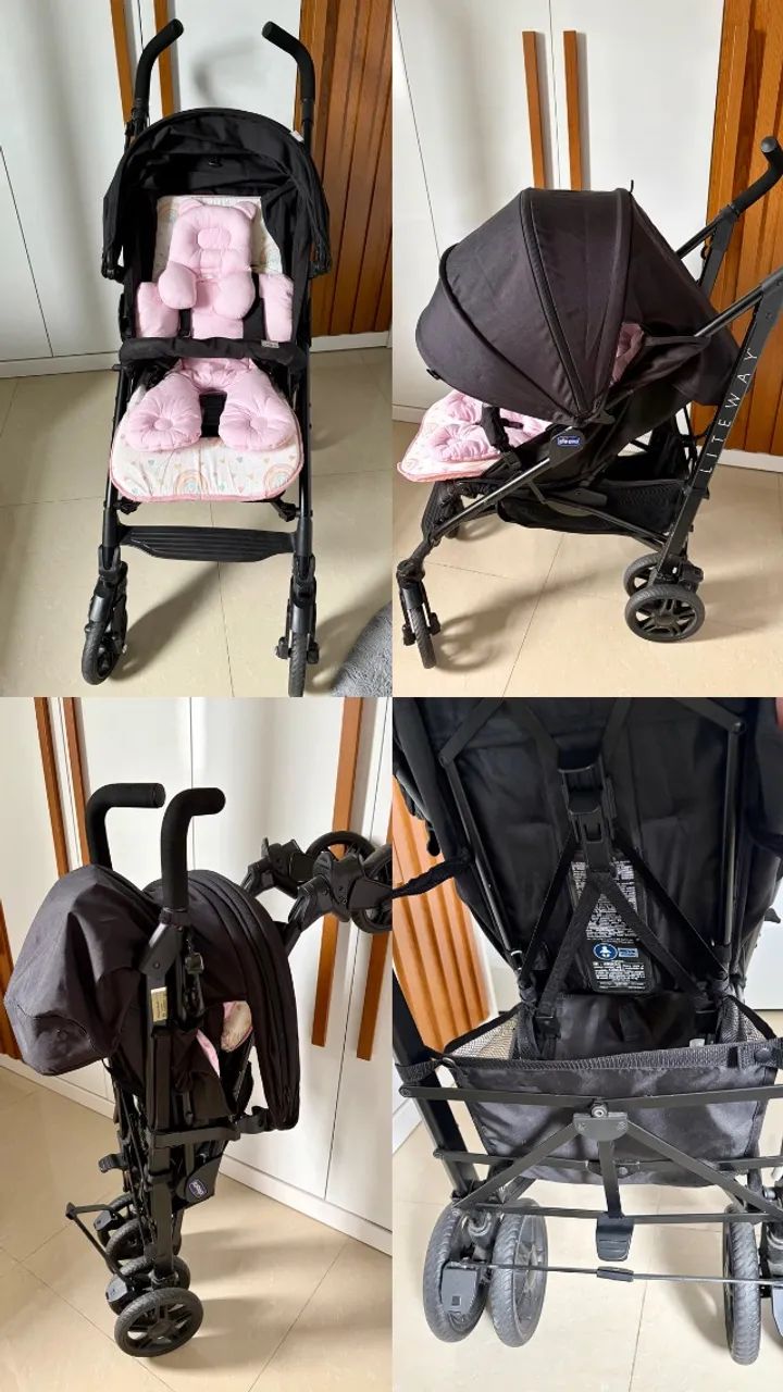 Vendo carrinho de bebê chicco