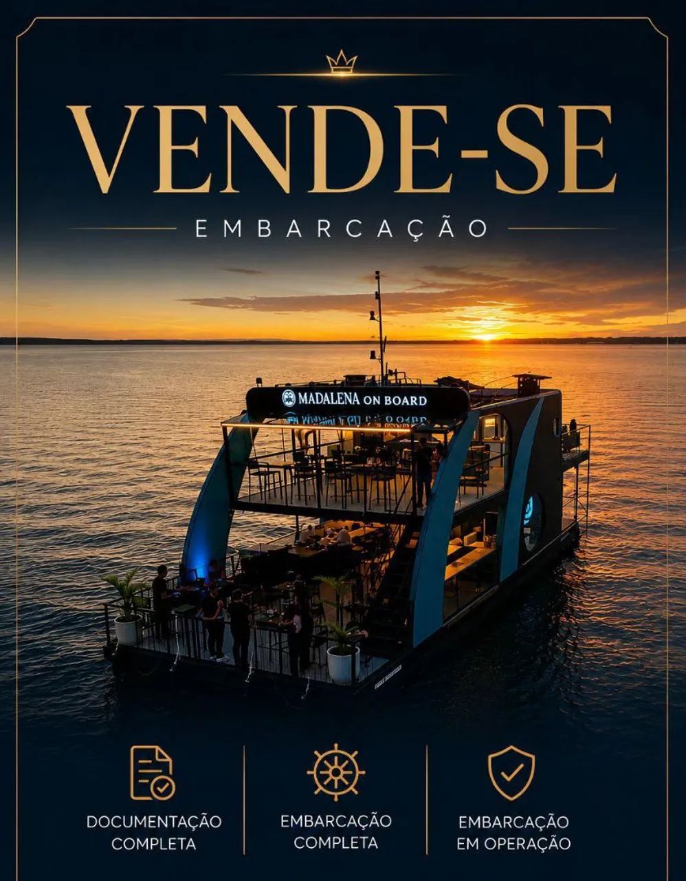 Vende Flutuante Catamarã em Palmas-TO  - Foto 2