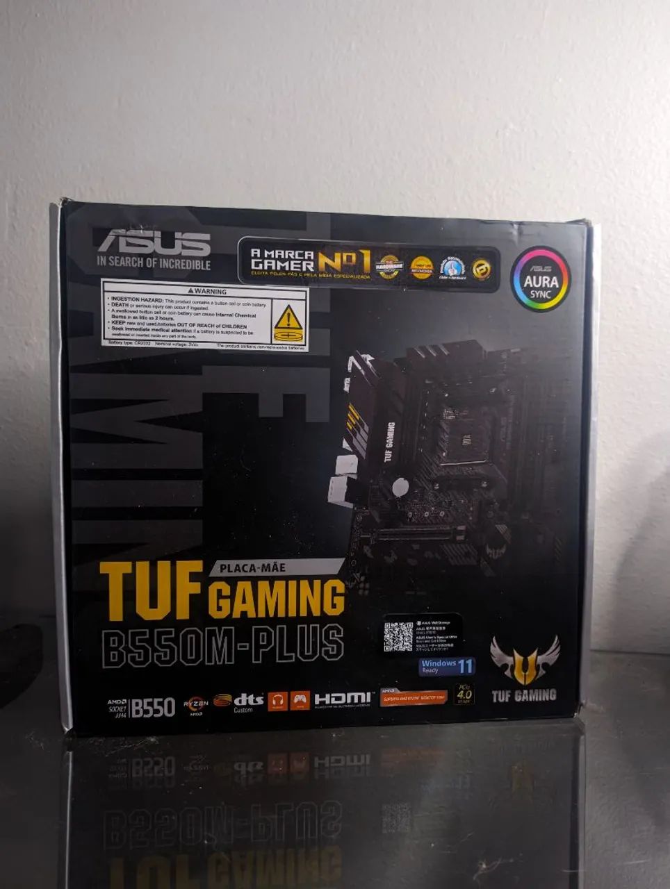 Placa mãe ASUS B550-M PLUS TUF GAMING