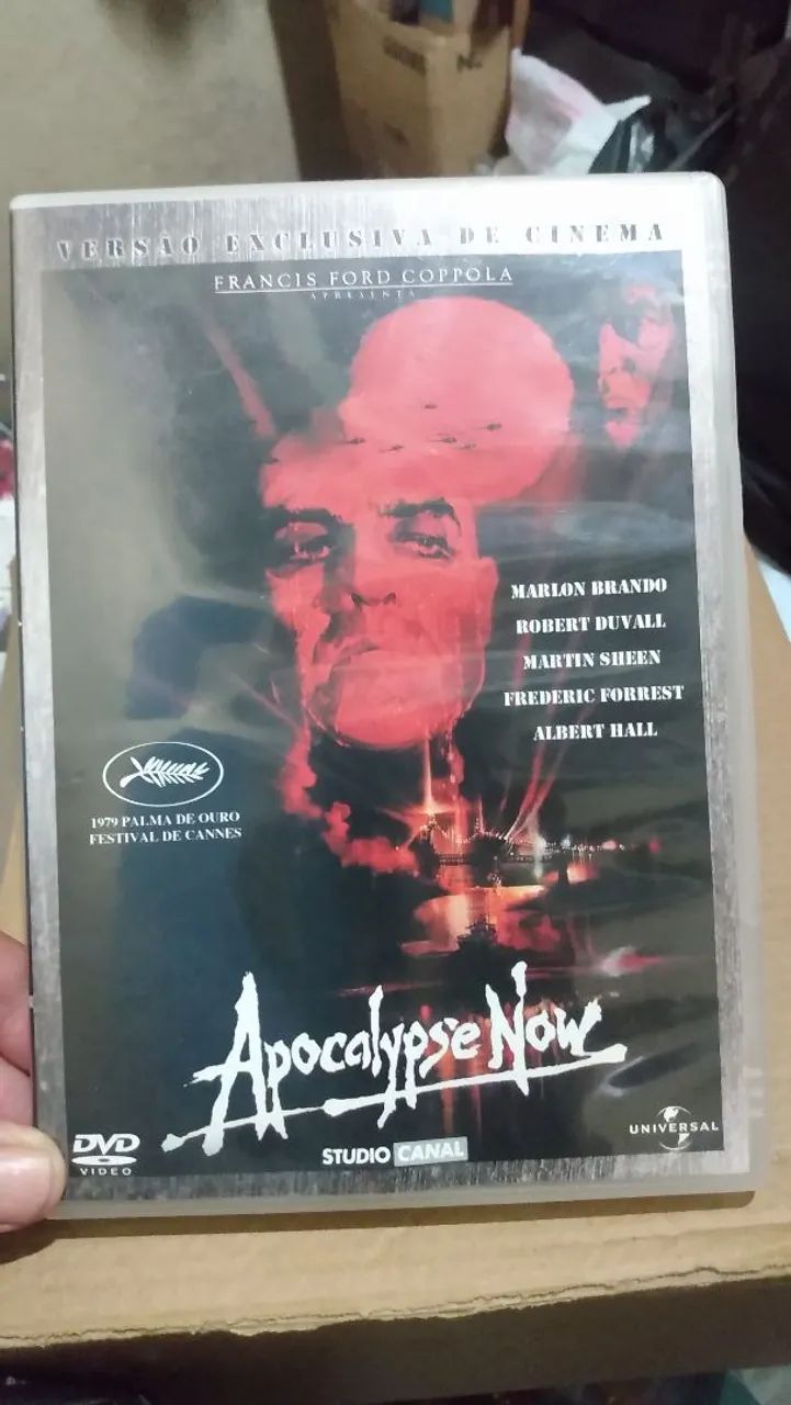 DVD original apocalipse now ótimo estado. 