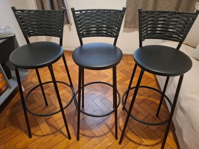 Bancada/Mesa de jantar com 3 cadeiras - Foto 4