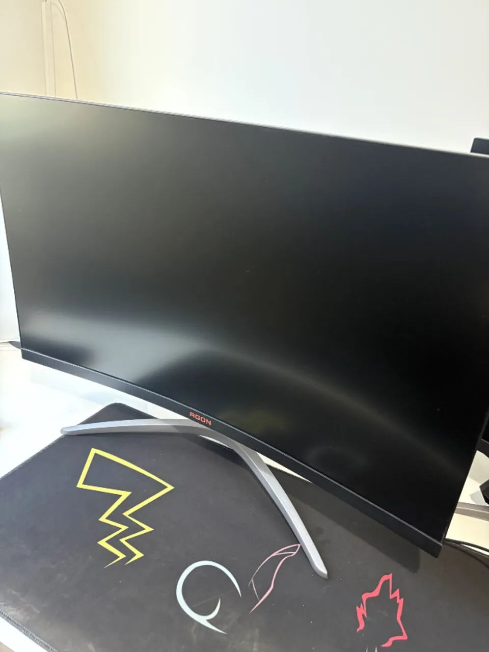 Monitor Gamer AOC Agon 32" Curvo 165Hz 1ms - Foto 2