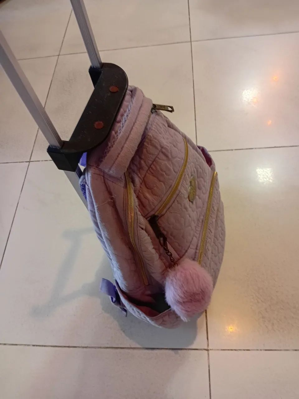 Mochila Escolar com rodinhas! - Foto 4