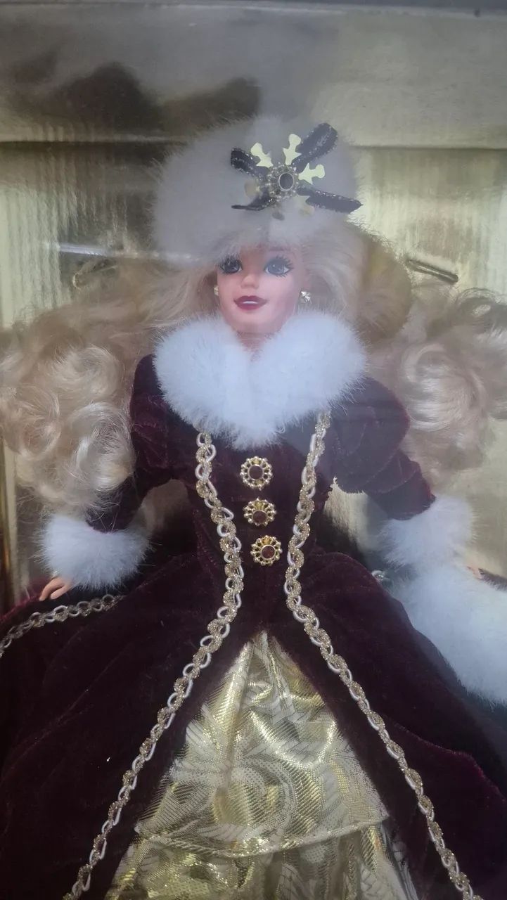 Boneca Barbie Holiday 1996 LACRADA - Foto 3
