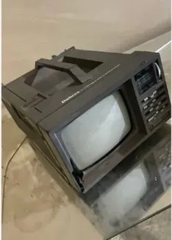 Tv portátil Relíquia Retro 5