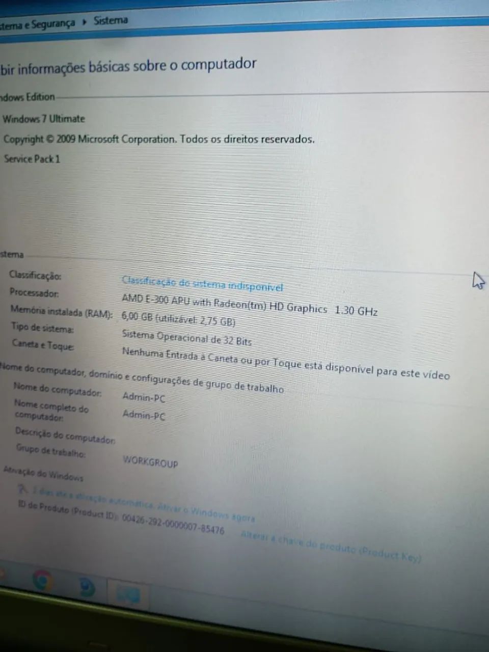 Notebook Samsung AMD com 6gb de RAM/1000gb de HD e bateria boa - Foto 4