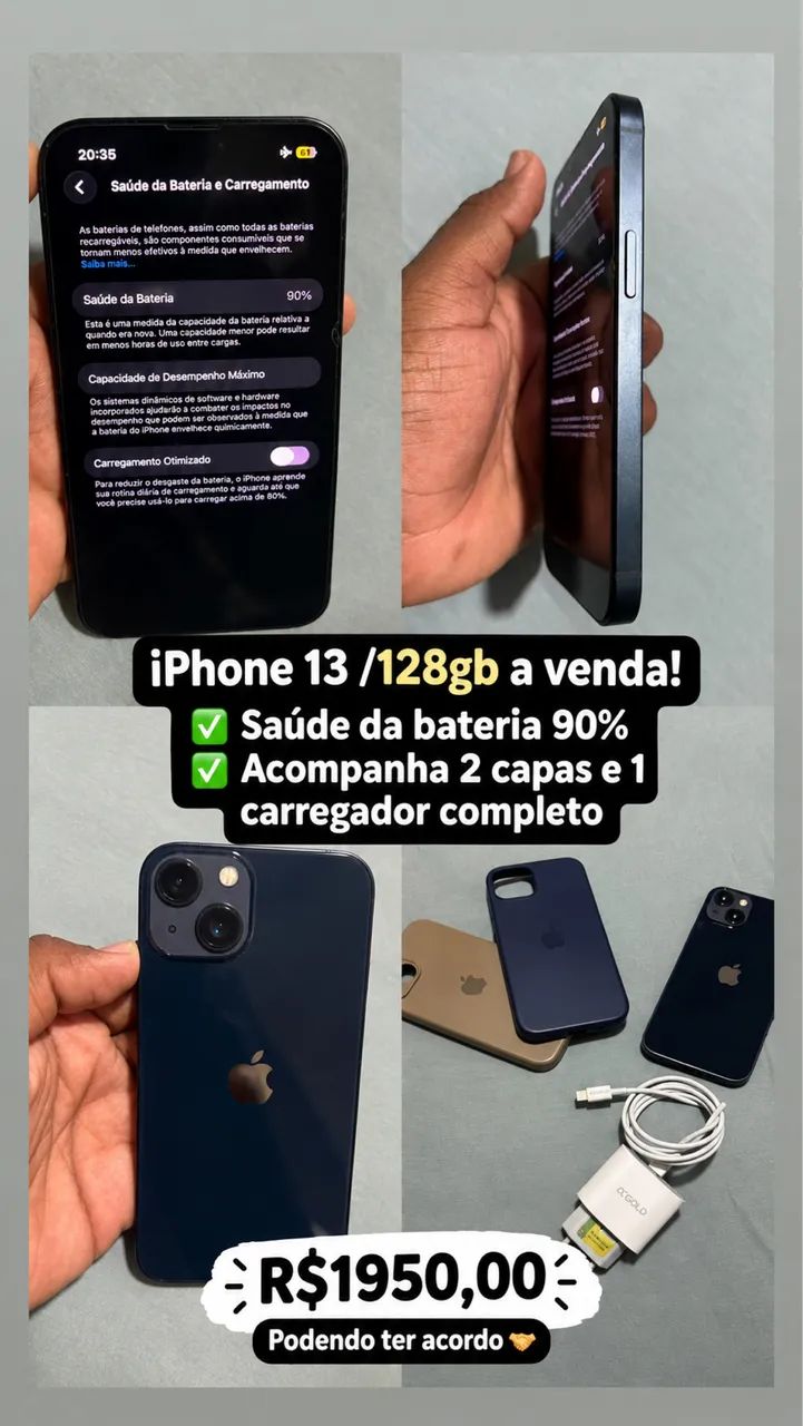 Vende-se iPhone 13/ 128gb