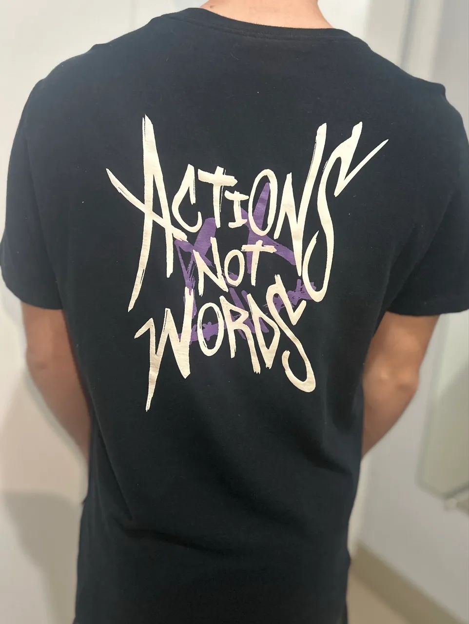 Camiseta Youcom Preta/roxa - Foto 5