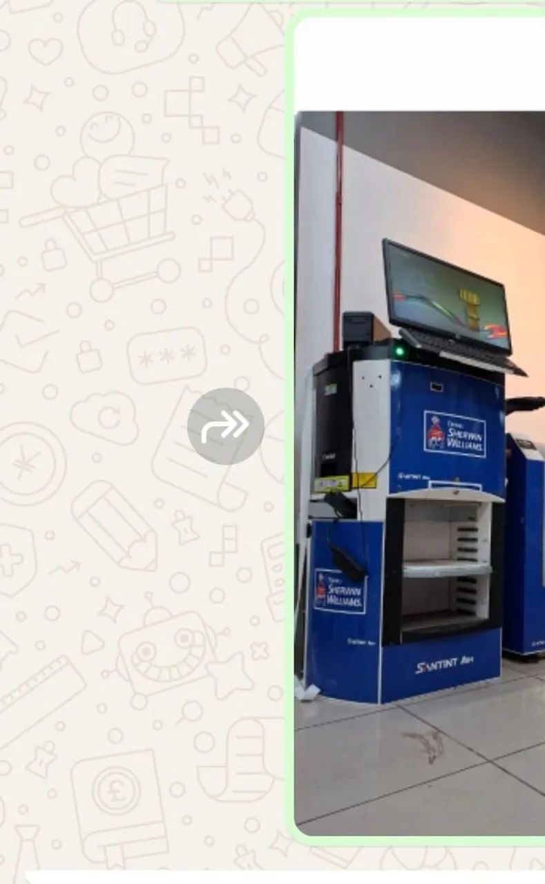 Máquina Dosadora de Tintas Santint A3H automática 16 Canester 