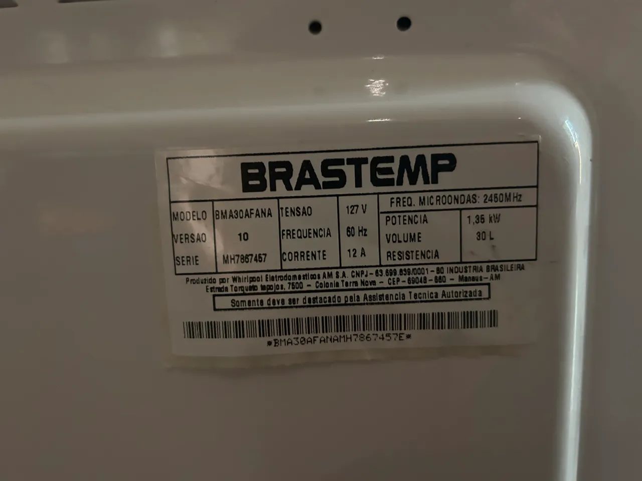 Microondas Brastemp 30L - Foto 4