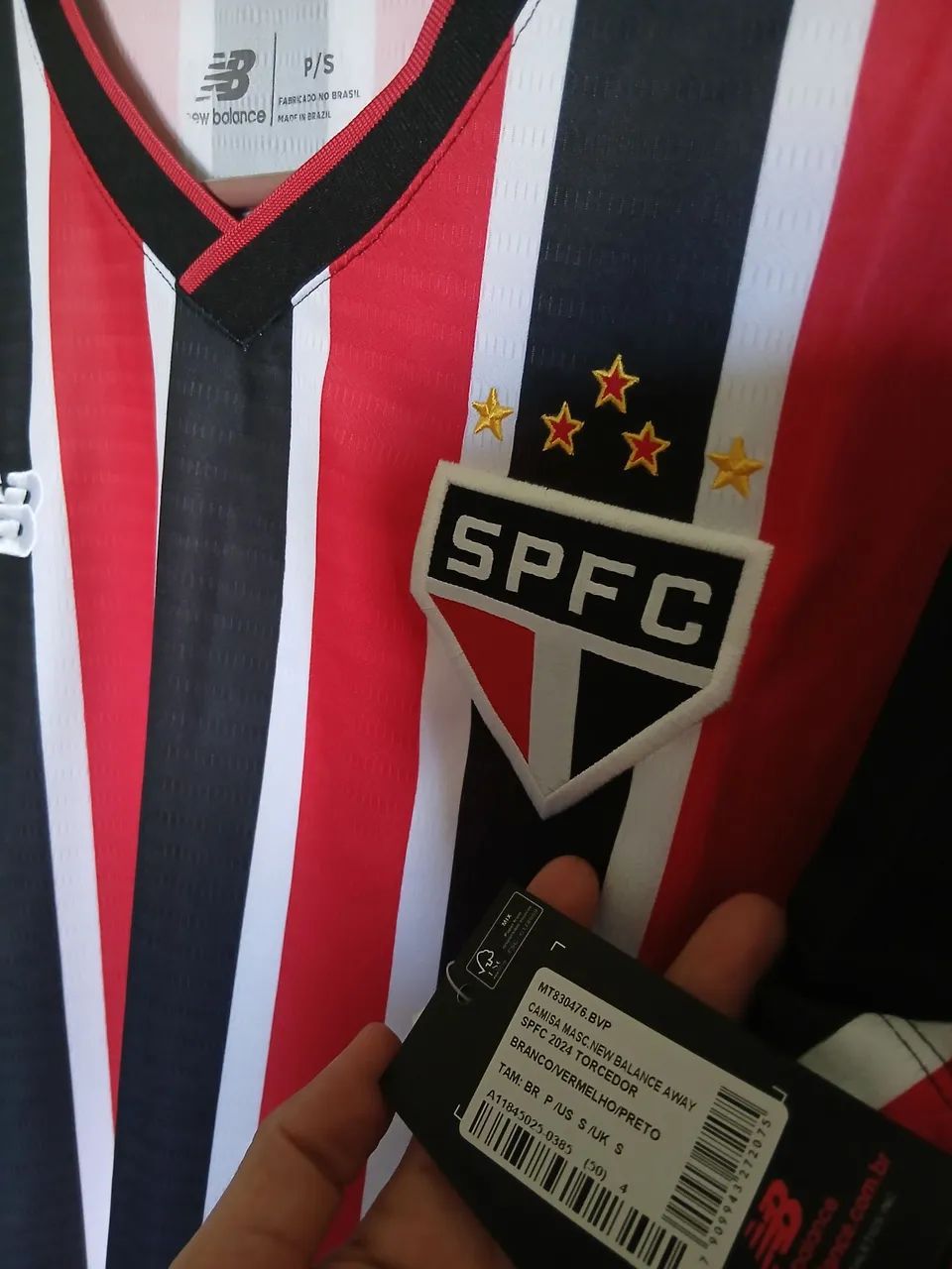 Camisa são Paulo NB  tamanho P.   - Foto 3