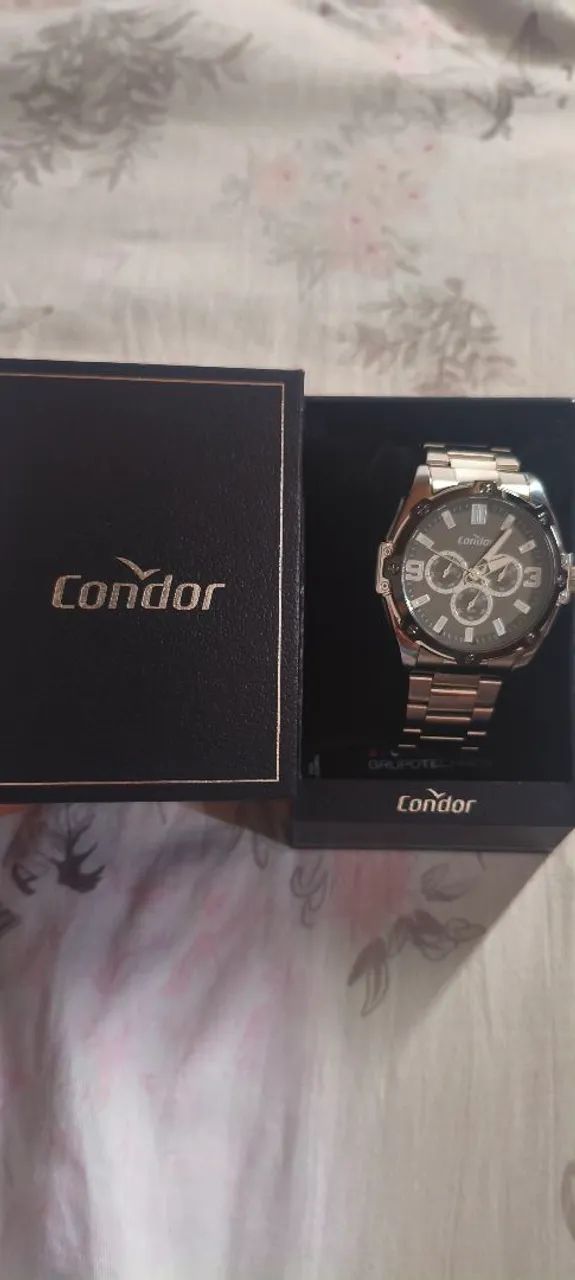 Relógio condor zero todo em aço  - Foto 2