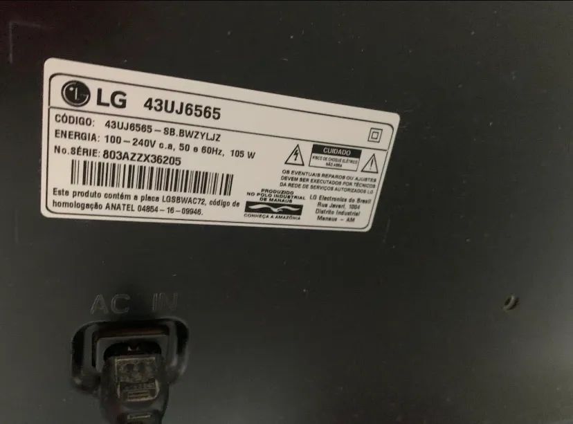 Tv 4k LG 43? Led (Precisa de reparo) - Foto 4