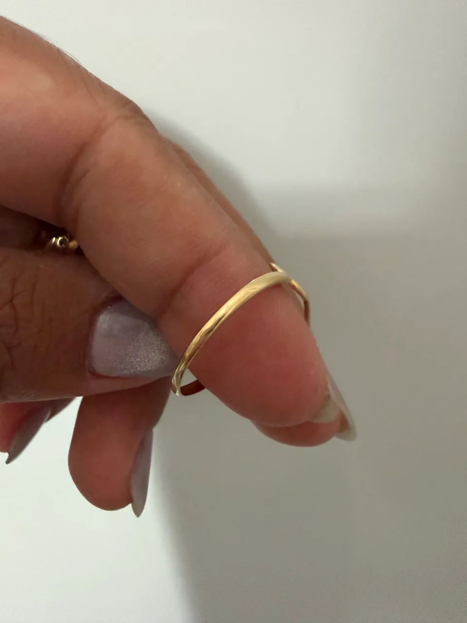 Anel de coração ouro 18k