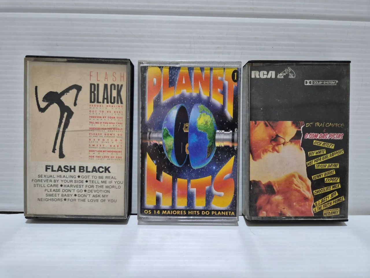 3 Fitas K7 Planet Hits Iraí Campos Flashback (Originais Novinhas