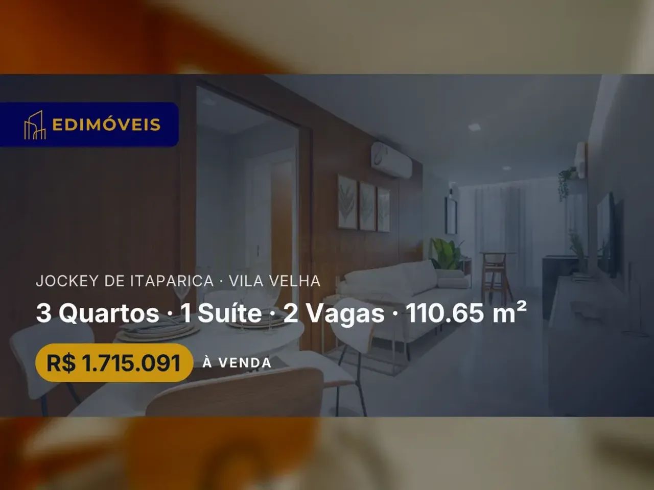 Jockey de Itaparica: Apartamento 3 quartos com design assinado