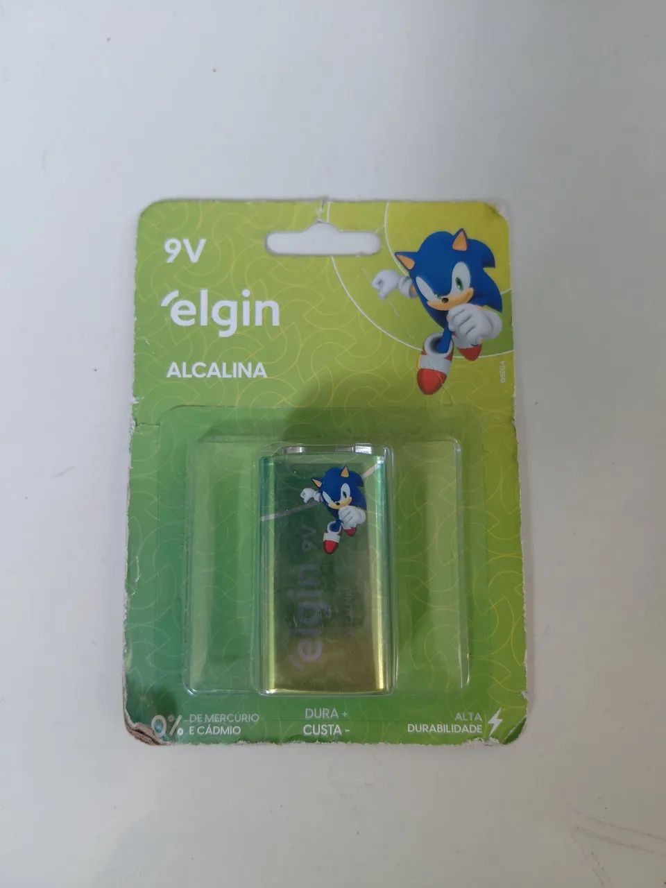 Bateria Alcalina 9V Elgin