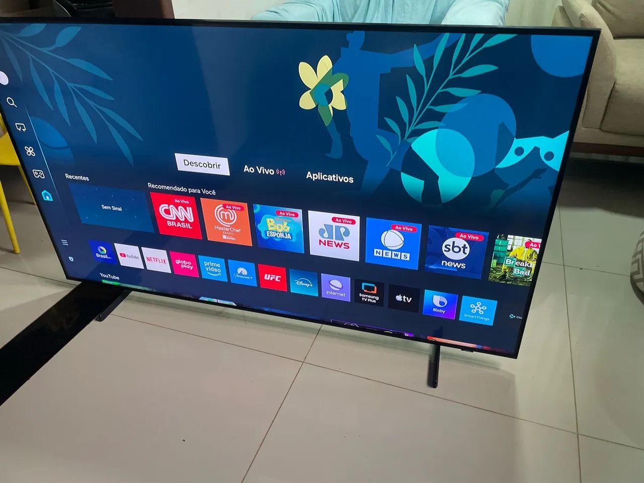 Samsung QLED 4K de 55 polegadas da linha Q60D. - Foto 2