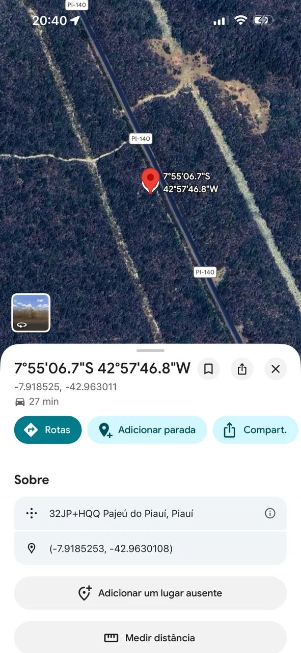 Propriedade 100 hectares 