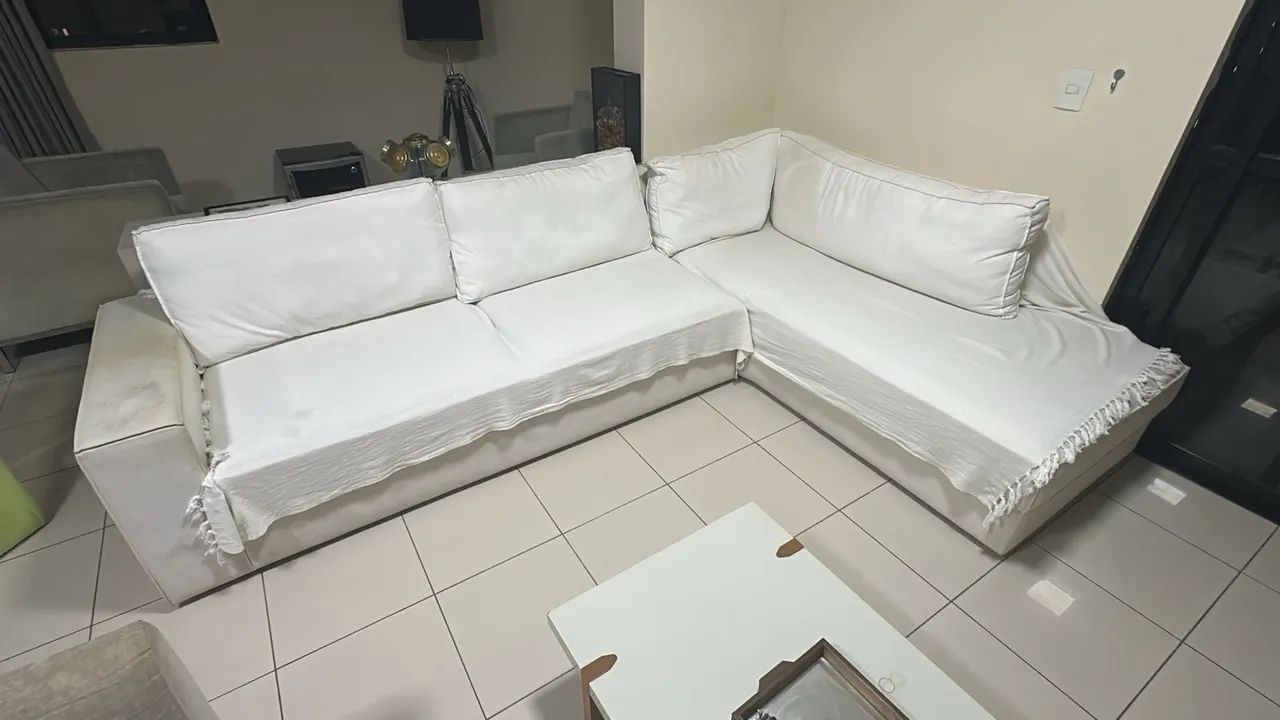 Sofá em L grande - Foto 3