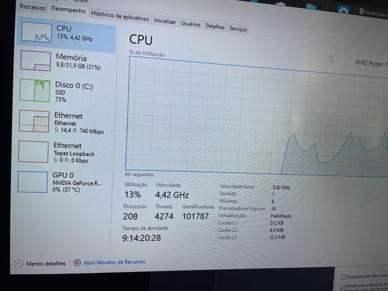 Pc gamer 32gb Ryzen 7 5700x - Foto 3