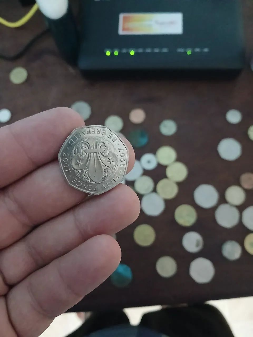 50 Moeda antigas varios paises  - Foto 4