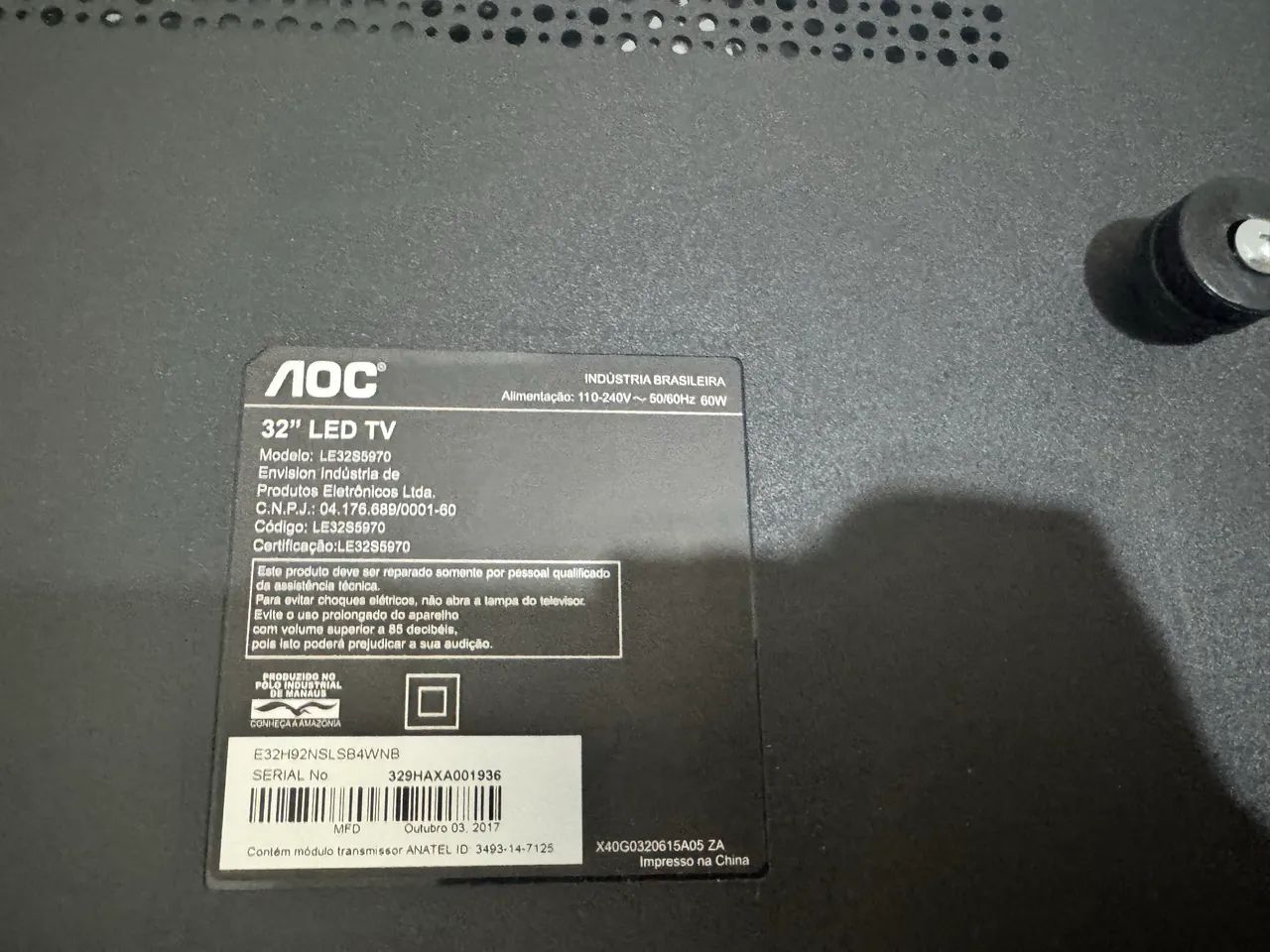 TV 32 polegadas Smart AOC - Foto 2
