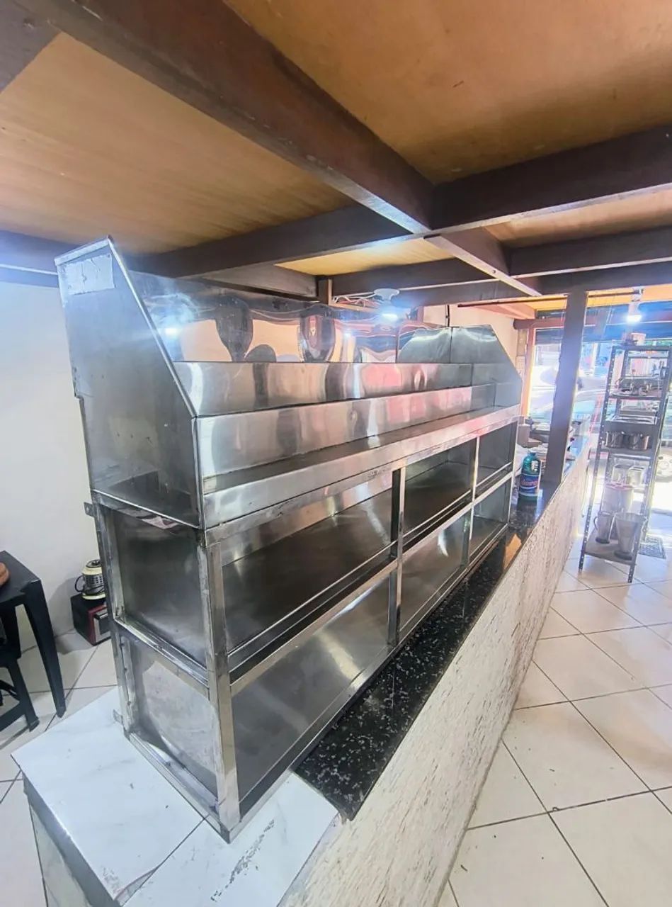 Fruteira de 1.80 pro seu comércio puro inox. 304 !!! - Foto 4