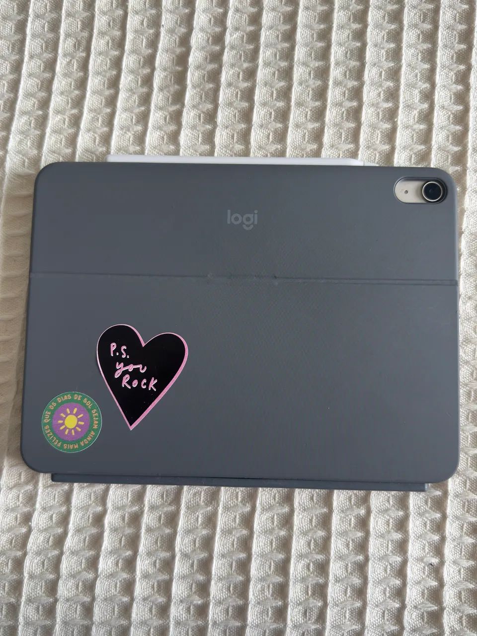  iPad Air 11 M2 128GB + Pencil Pro + Logitech Combo Touch | Impecável - Foto 3