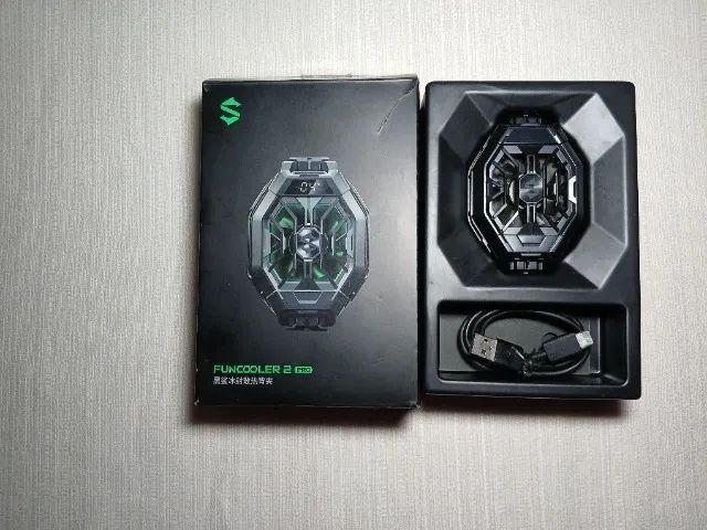 Black Shark Funcooler 2 Pro - Cooler para Smartfone - Tá novo, em estado de zero uso - Foto 2