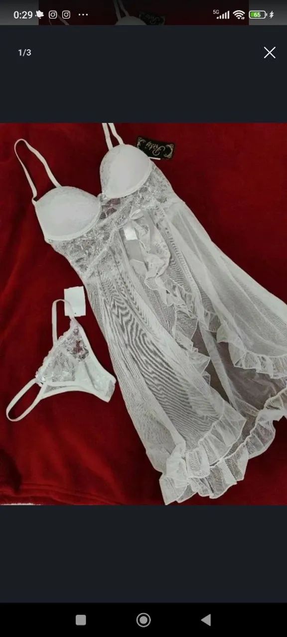 Vendo vestido e uma lingerie  - Foto 2