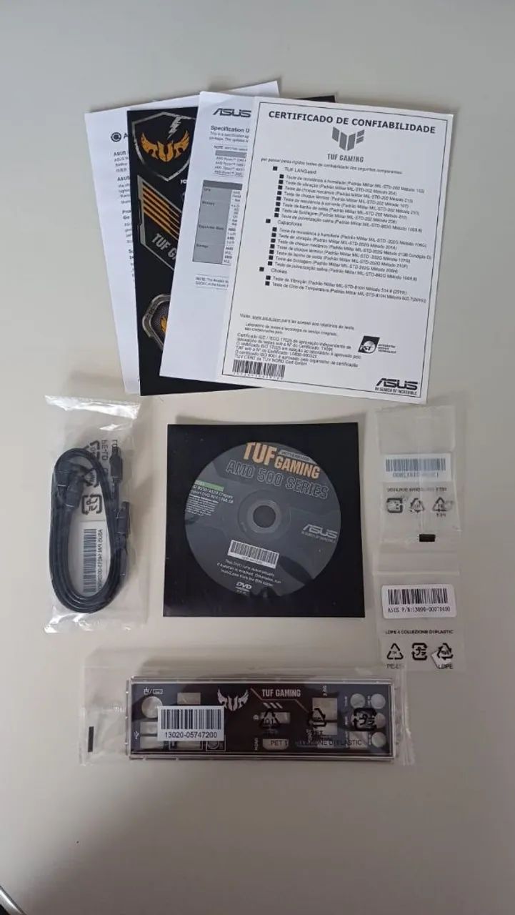 Placa mae asus tuff gaming B550M plus - Foto 5